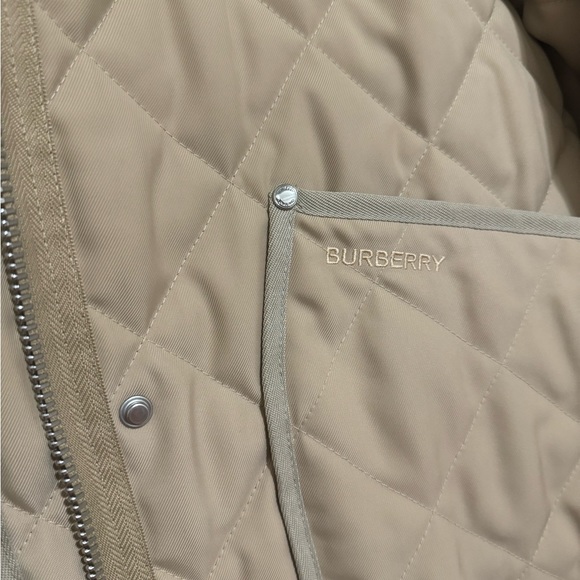 BURBERRY Beige Lanford jacket Small - Picture 4 of 6